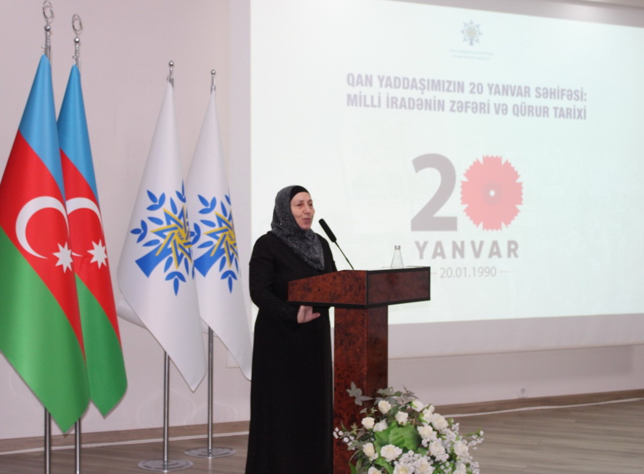 YAP Nizami rayon təşkilatı 20 yanvarla bağlı tədbir keçirdi - FOTOLAR